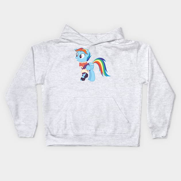 Snowdash Kids Hoodie by CloudyGlow